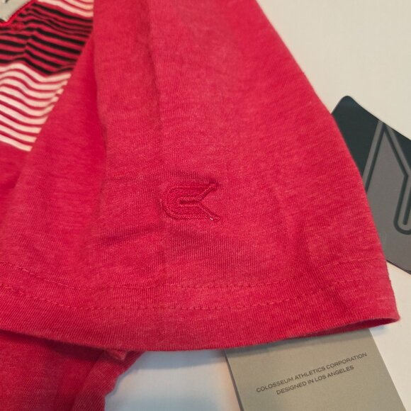 NWT Colosseum Wisconsin Badgers Men’s Polo Shirt – Size L - Picture 6 of 14